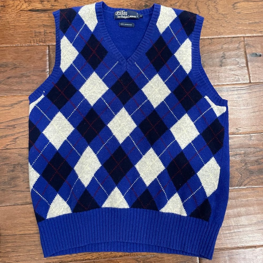 Men's Polo plaid vest by Ralph Lauren